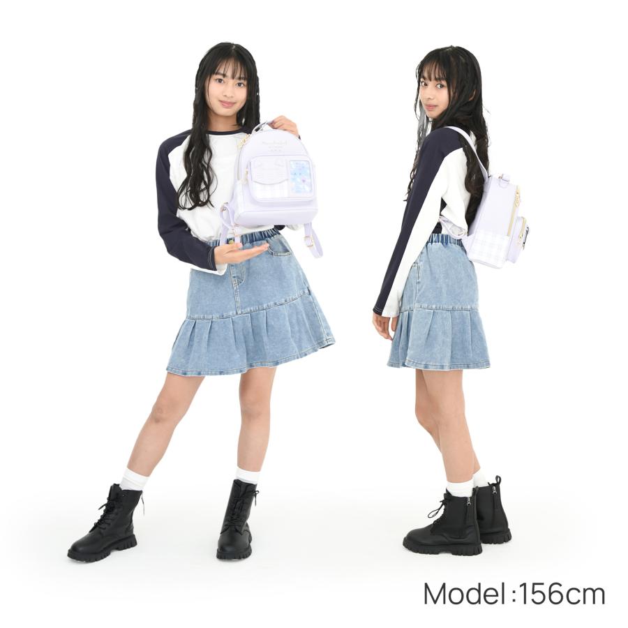 リュック ミニリュック 合皮 猫 シールシート付 かわいい 女の子