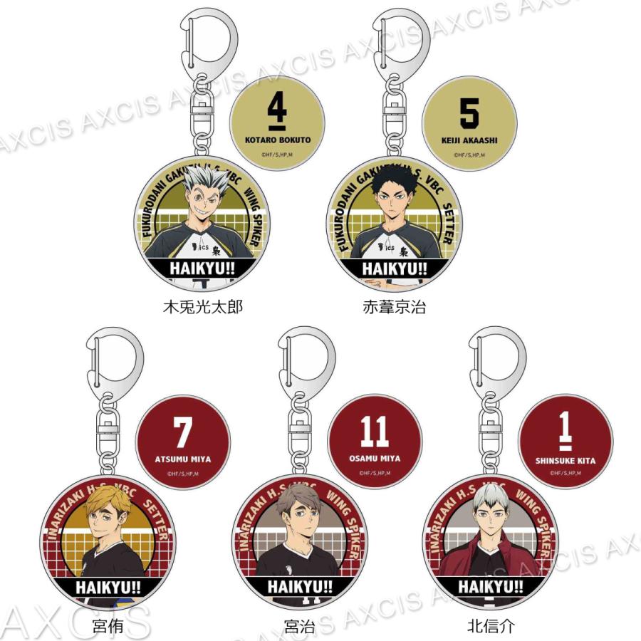 ハイキュー!! メタルキーチェーン(全10色)コンプリートボックス