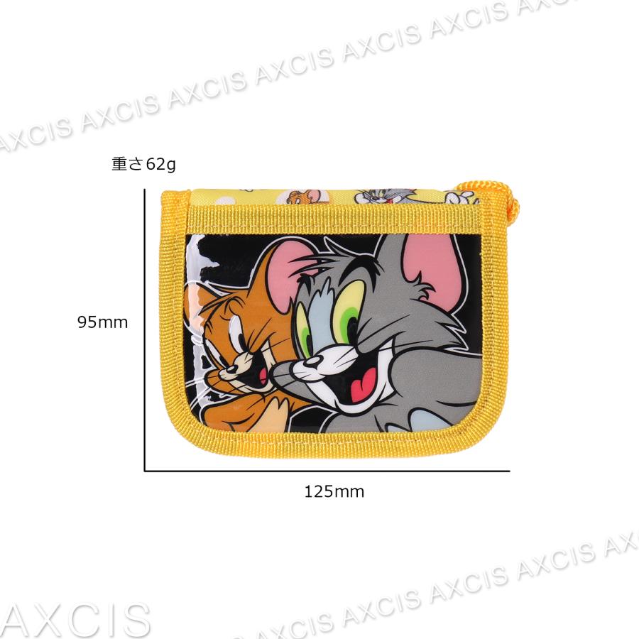 ウォレット トム&ジェリー ラウンドファスナー ストラップ ネック 首