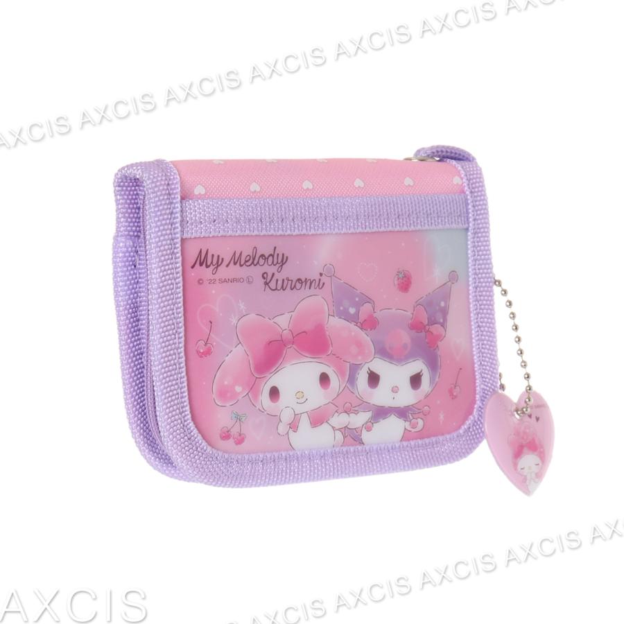 sanrio マイメロ&クロミ ラウンドファスナーウォレット : AXCIS - 通販