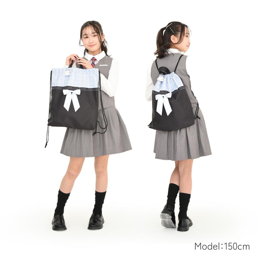 ナップサック 体操服入れ お着替え袋   ワーキングカー’24柄×ブラック ナップサック 巾着 体操着入れ 体操服入れ 体操着袋 着替え袋 リュック