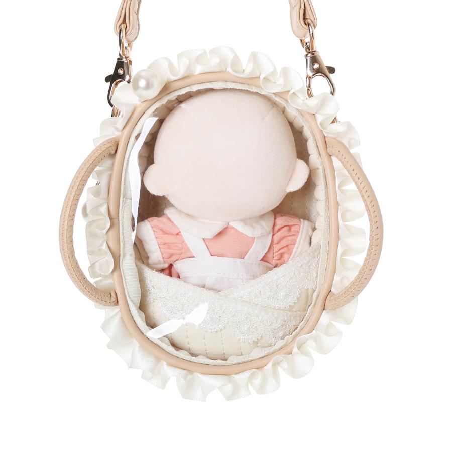 Mineed by Osel クーファン ぬいポーチ ぬいぐるみポーチ 小物入れ 合