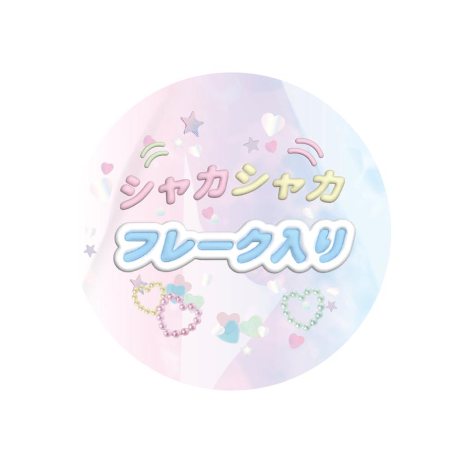 Coboca+ マルチポケット シャカシャカ キラキラ フレーク フラップ付き