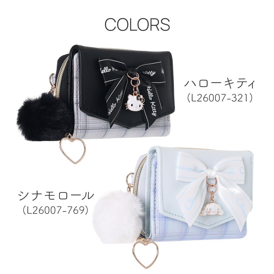 サンリオ ミニ財布 三つ折り財布 クロミ シナモロール ポチャッコ
