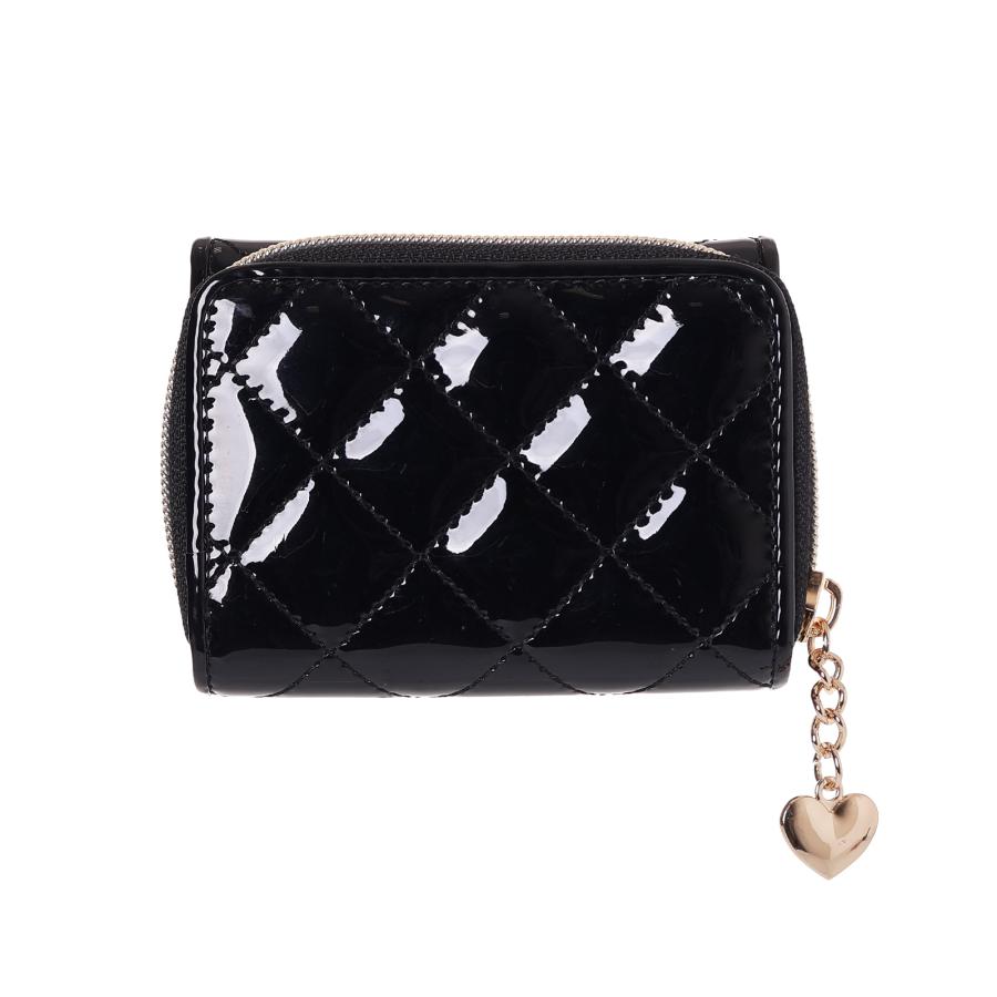 クロミ ハローキティ エナメルキルト ミニ三つ折り財布 子ども