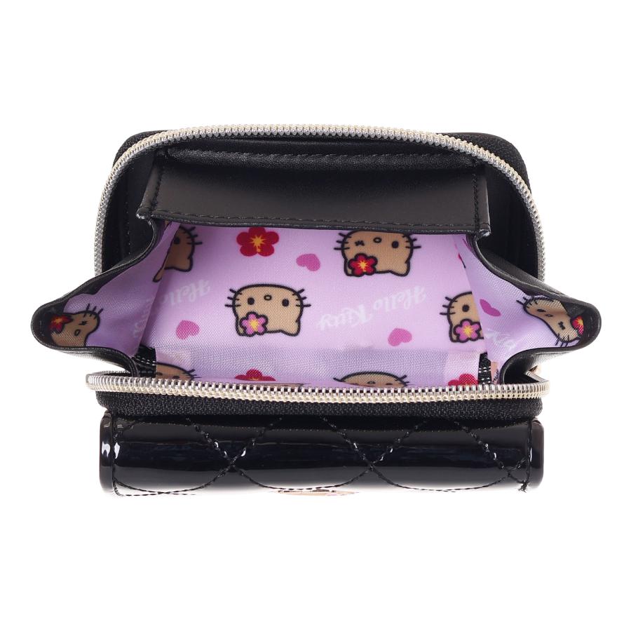 ハローキティ ミニ財布 三つ折り 子ども 女子 ICカード 小銭入れ 定期