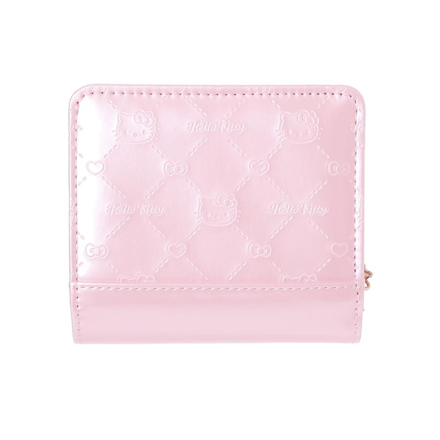 EmiriaWiz❤︎パレフローラルラウンドエナメルウォレット❤︎ピンク ジッピーウォレット モノグラムヴェルニ ラウンドファスナー財布