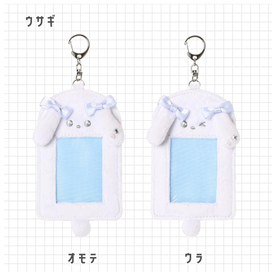 Osel 両面フォトカードキーホルダー 推し活グッズ 写真収納ケース