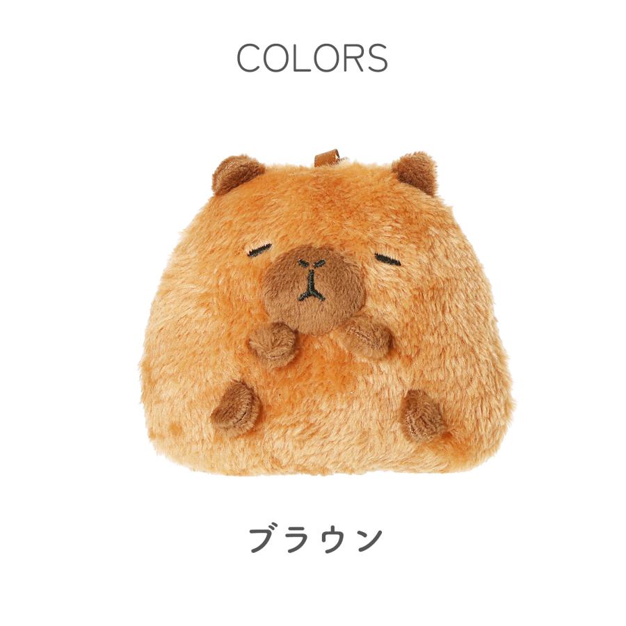 カピぷう ぬいぐるみチャーム カピパラ 韓国風 キーホルダー