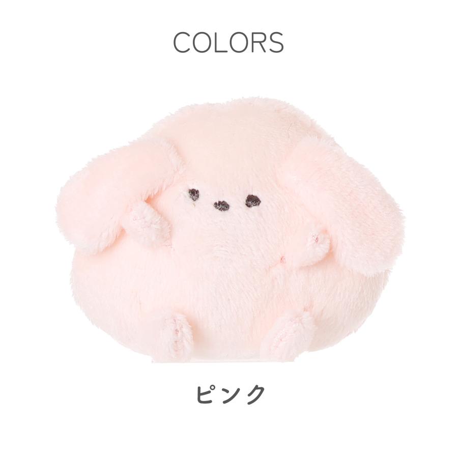 ぷくぴと うさぎチャーム ふわふわ もこもこ マスコット キーホルダー