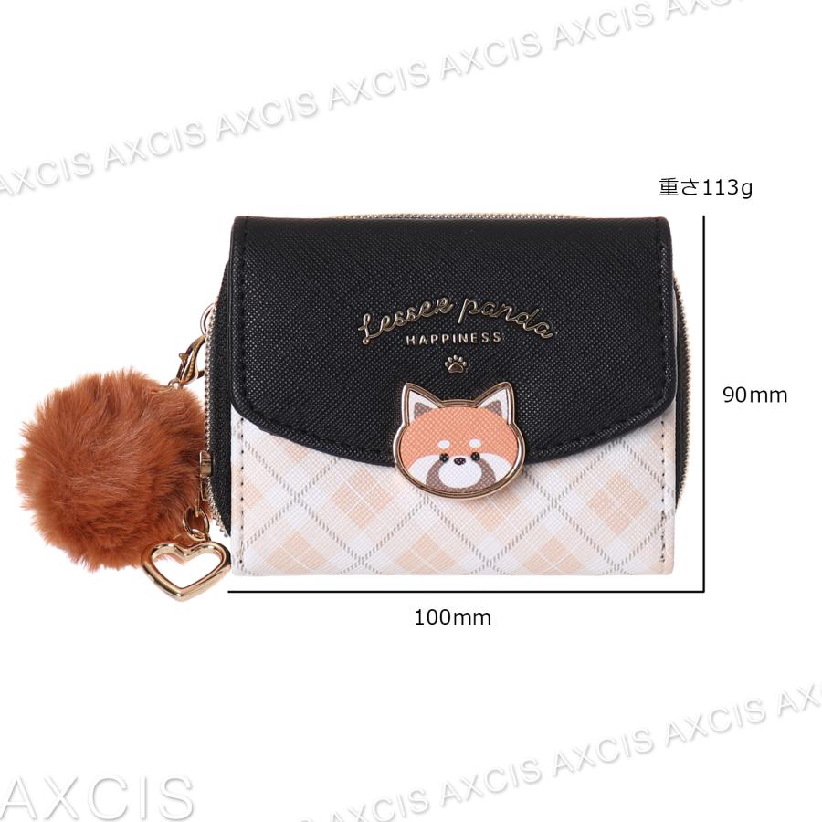 ミニ財布 レッサーパンダ ホック 合皮 Coboca+ : AXCIS - 通販 - Yahoo