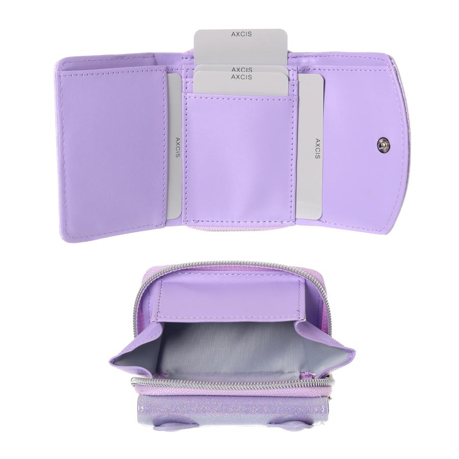 △ミニ財布 チェック ネコ グリッター 合皮 Coboca+ : AXCIS - 通販