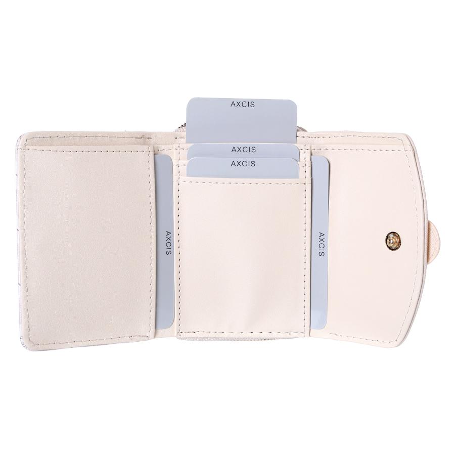 ねこ様、三つ折 tamao world ねこ3つ折りミニ財布