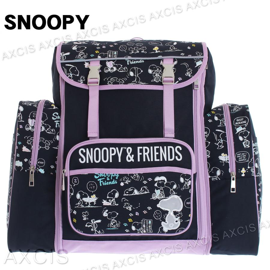 SNOOPY（スヌーピー） ○SNOOPY 総柄サブリュックサック : AXCIS