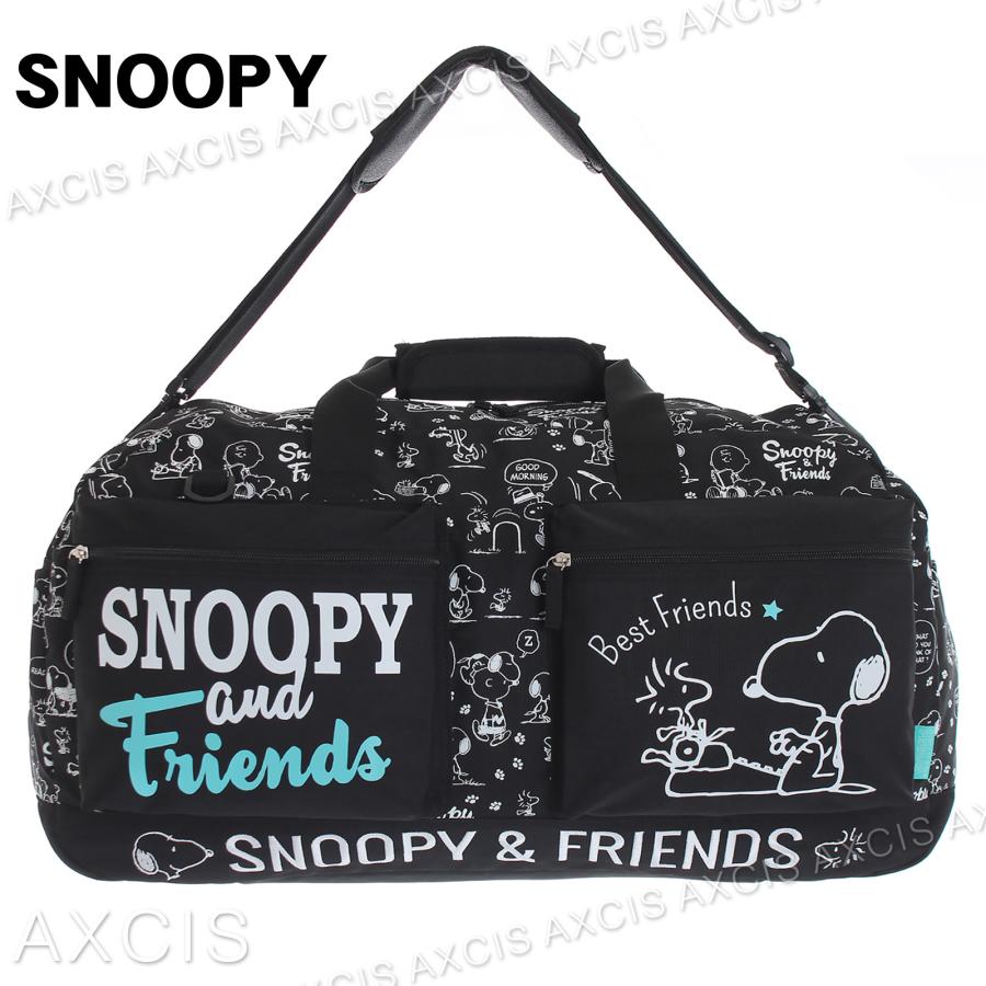 SNOOPY △スヌーピー 総柄4ポケットトラベルボストン(大 SNOOPY △スヌーピー 総柄4ポケットトラベルボストン(大
