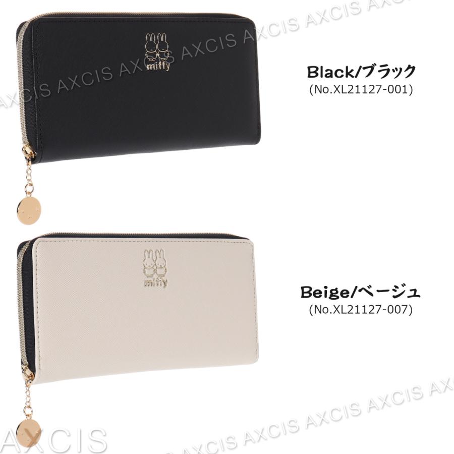 Miffy（ミッフィー） 合皮TPUラウンドファスナー長財布 : AXCIS - 通販