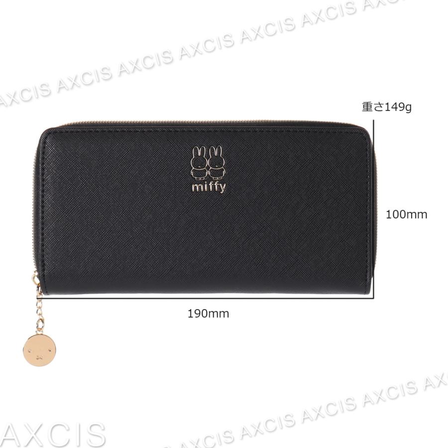 Miffy（ミッフィー） 合皮TPUラウンドファスナー長財布 : AXCIS - 通販