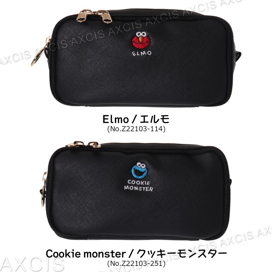セサミストリート合皮刺しゅう多機能Pポーチ : AXCIS - 通販