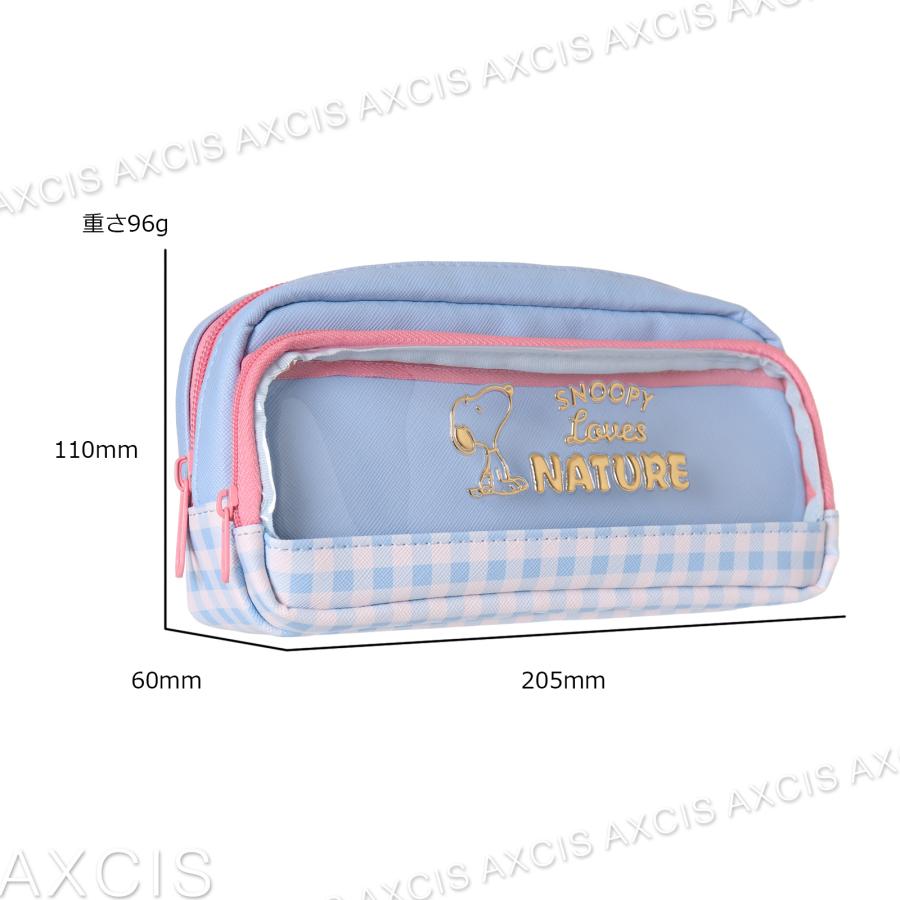 SNOOPY ポーチ 前ポケット付き PVC 合皮 : AXCIS - 通販 - Yahoo