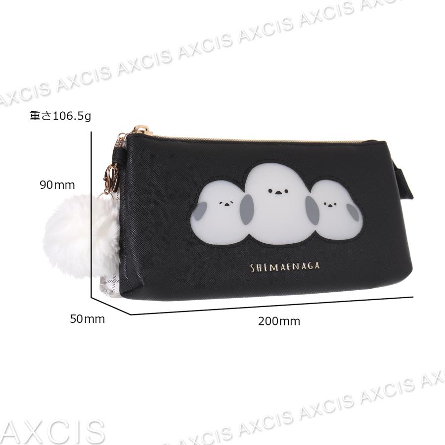 3ポケットポーチ シマエナガ PVC 合皮 : AXCIS - 通販 - Yahoo