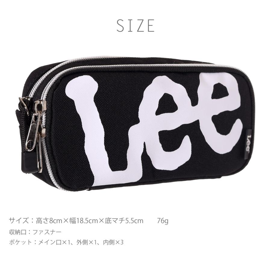 △Lee リー ポリロゴプリント 多機能ポーチ ミニポーチ 小物入れ ロゴ