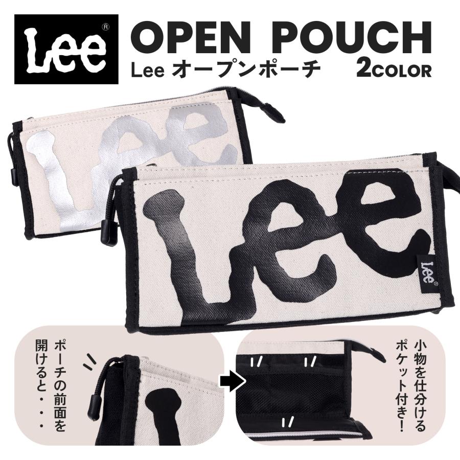 △Lee リー ハンプロゴ オープンポーチ 小物入れ メイクポーチ 化粧