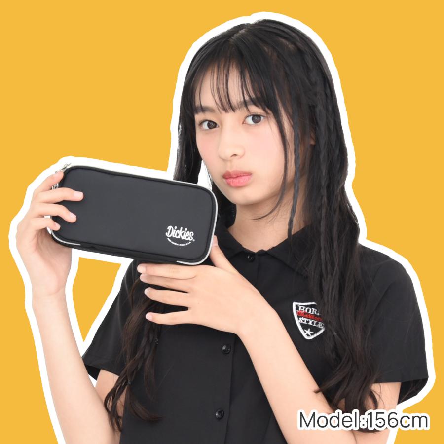 Dickies ポーチ 女の子 ミニバッグ 小物入れ 多機能 ショルダー付き