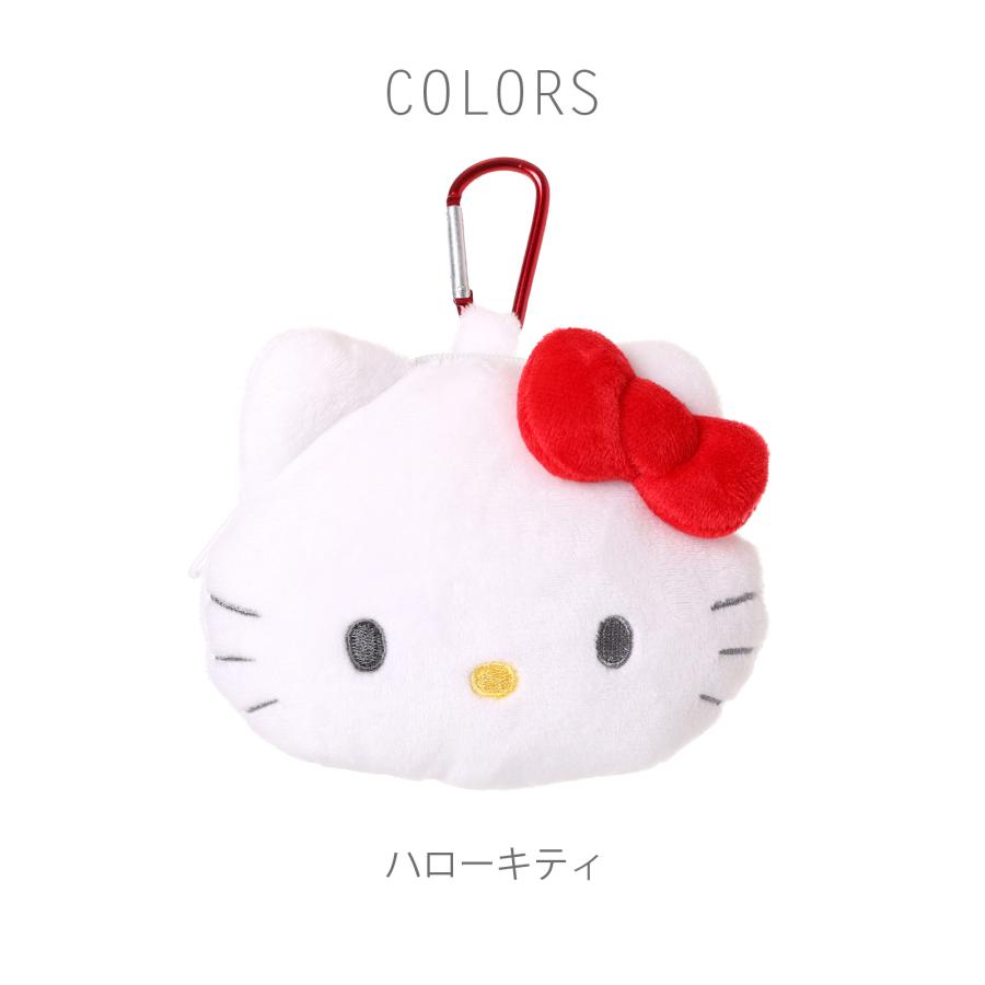 ハローキティ ぬいぐるみ カラビナ付 ポーチ サンリオ