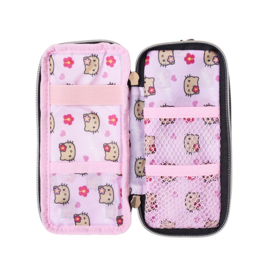 ハローキティ エナメルキルト 多機能 ポーチ 小さい かわいい ギャル