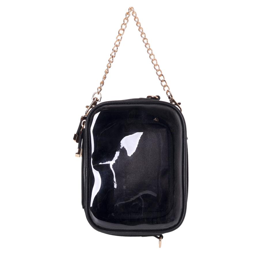 Mineed by Osel ショルダー ぬい ポーチ Wファスナー キルト 推し 推し