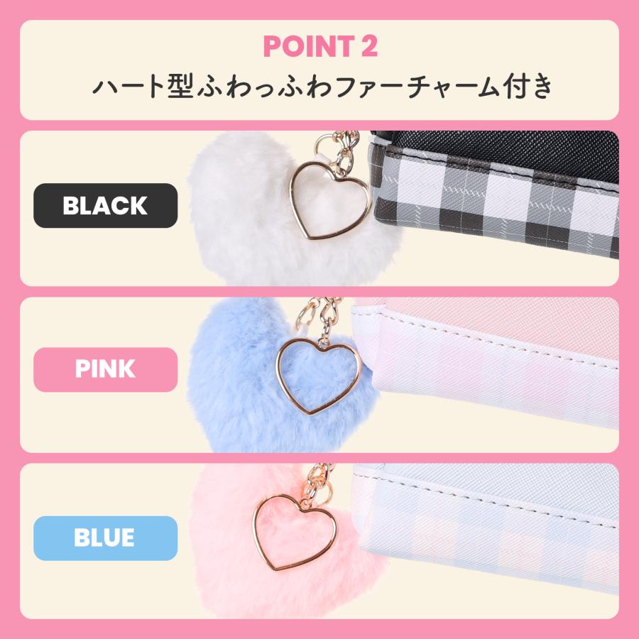 ペンケース 筆箱 ウサハナ サンリオ うさぎ かわいい チェック レトロ