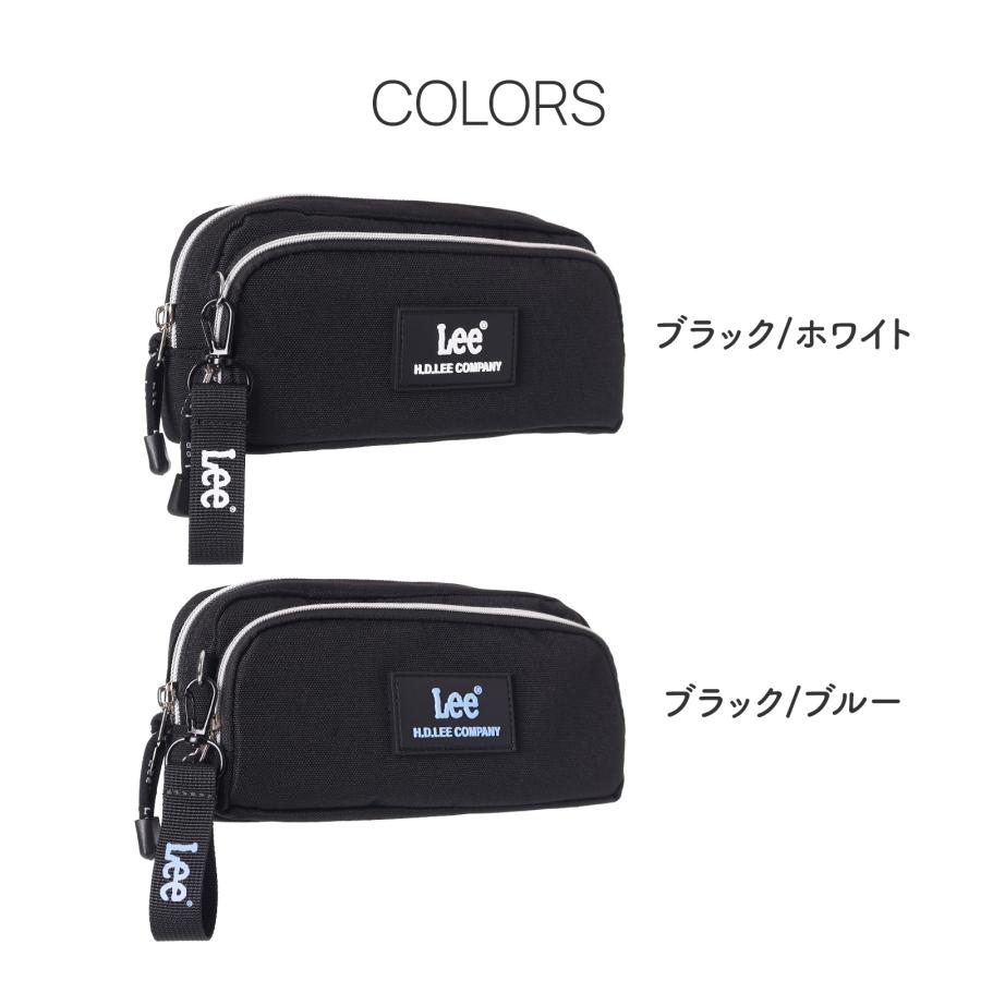 専用PORTER ブラック 筆箱 ペンケース コスメポーチ Lee 前ポケット付ポーチ 小物入れ ペンケース コスメポーチ 収納 通学