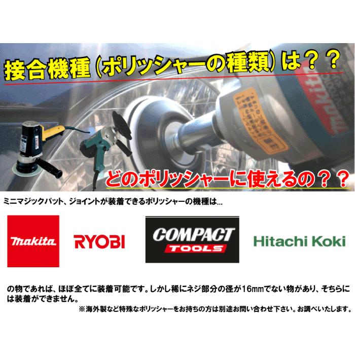 新ミニポリッシングキット 80φ ウールバフ ウレタンバフ 白バフ