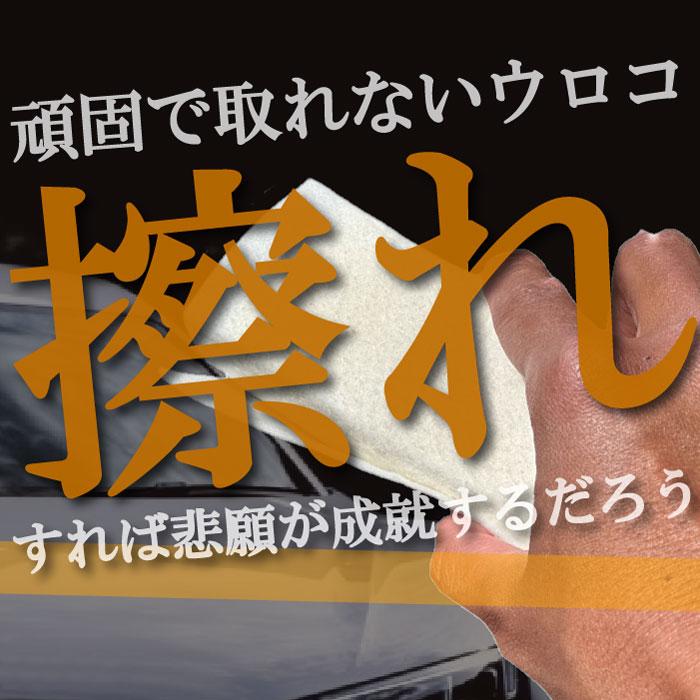 車 ガラス ウロコ取り 簡単 「新うろこ落しセット」｜axe123｜05