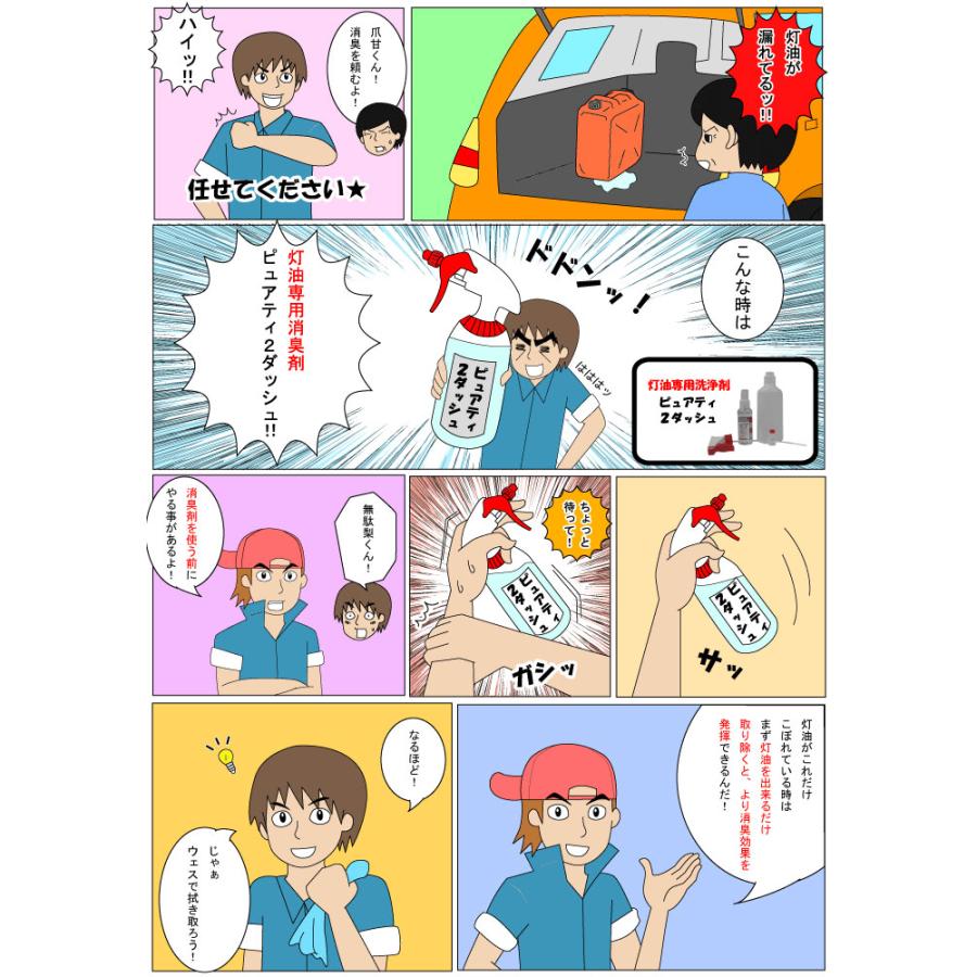 灯油キャッチングシート(4枚セット)こぼれた灯油回収シート 灯油消臭前処理 灯油こぼれ 灯油臭 灯油の臭い 灯油対策 |  | 10