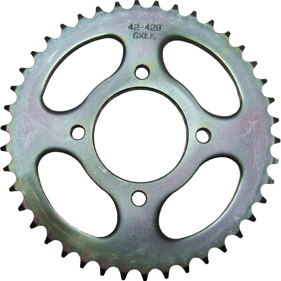 並行輸入品】 スプロケット 42T GN125 EN125 ドリブン リア 42歯 社外