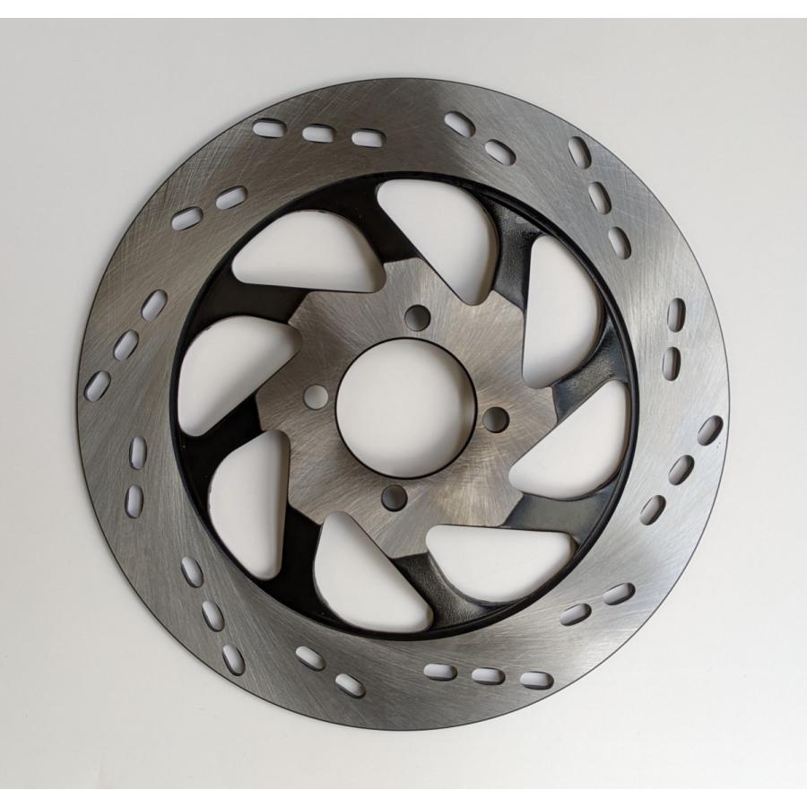フロント ディスクローター GN125 2F EN125 穴開型 240mm 社外品