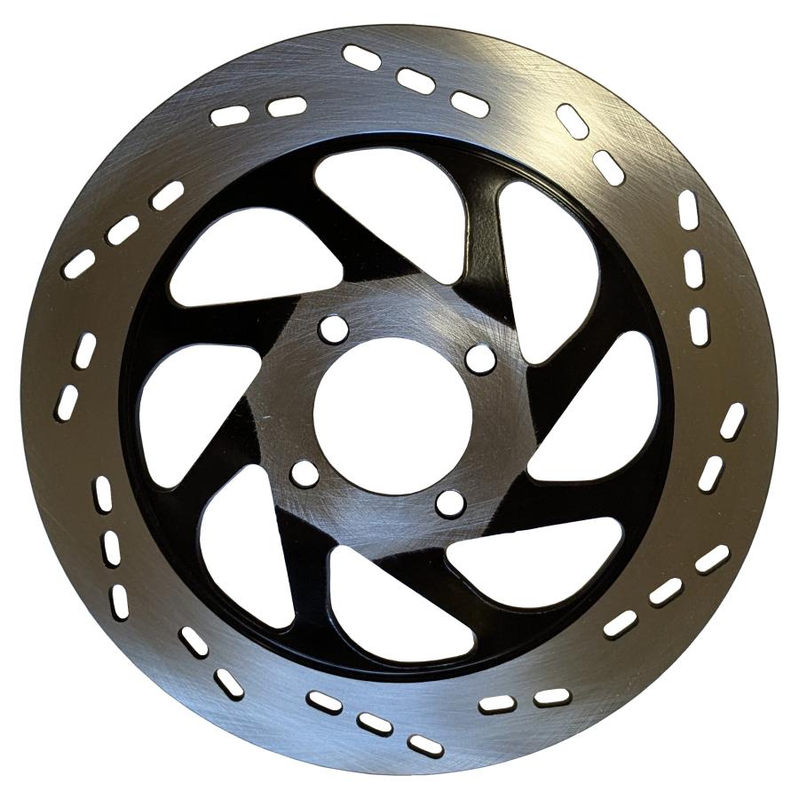 フロント ディスクローター GN125 2F EN125 穴開型 240mm 社外品