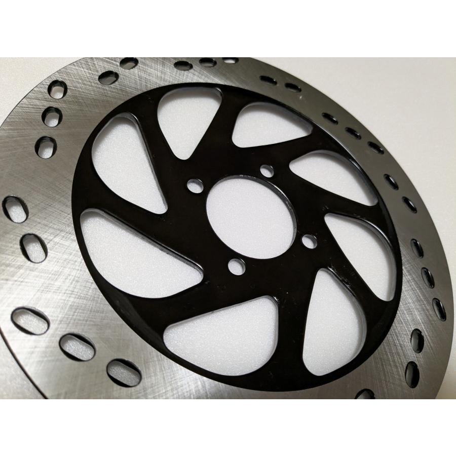フロント ディスクローター GN125 2F EN125 穴開型 240mm 社外品