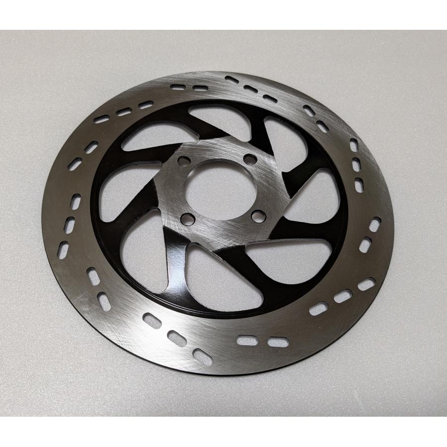 フロント ディスクローター GN125 2F EN125 穴開型 240mm 社外品