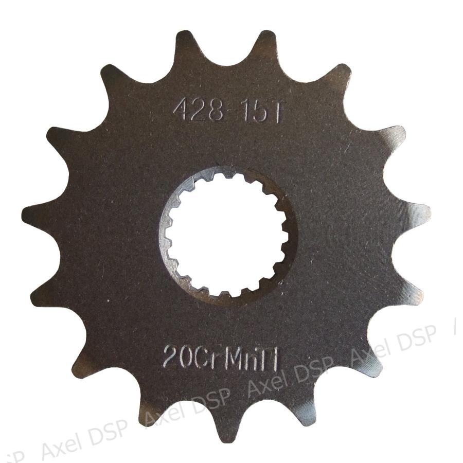 スプロケット 15T GN125 GS125 EN125 ドライブスプロケット フロント