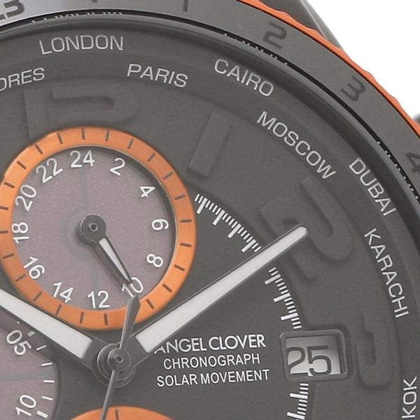 エンジェルクローバー 腕時計 メンズ Mond Solar モンドソーラー 44mm Angel Clover Mos44bk Bk ブラック オレンジ Ac Mos44bk Bk ブランドショップaxes 通販 Yahoo ショッピング
