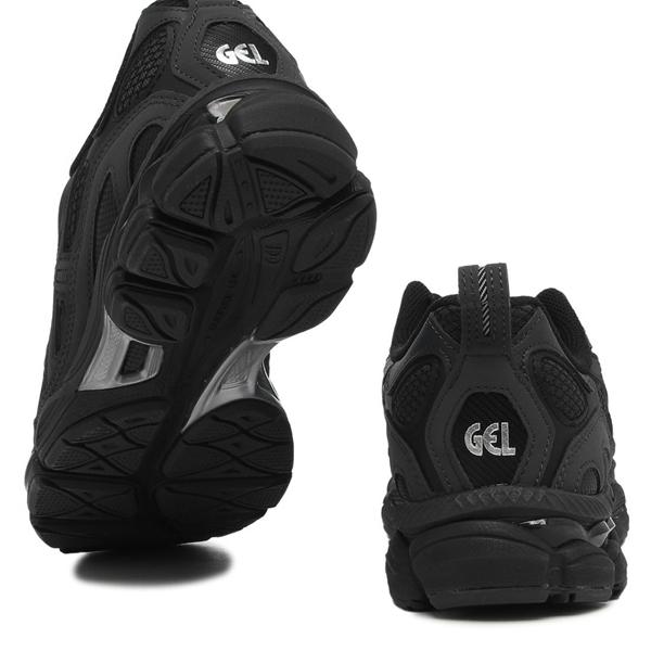 アシックス スニーカー GEL-NYC RGD ゲル エヌワイシー RGD ブラック グレー メンズ レディース ユニセックス ASICS 1203A735 001の画像