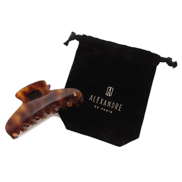 アレクサンドルドゥパリ ヘアアクセサリー タイムレス クラシック ヘアークリップ Lサイズ ブラウン レディース ALEXANDRE DE PARIS ACCL7706 Eの画像