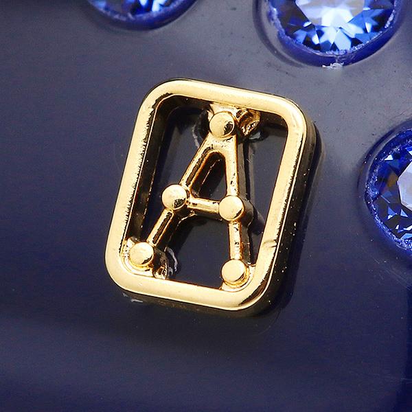 美品　アレクサンドルドゥパリ　ヘアクリップ　ブルー　ラインストーン ALEXANDRE DE PARIS アレクサンドル ドゥ パリ ヘアクリップ