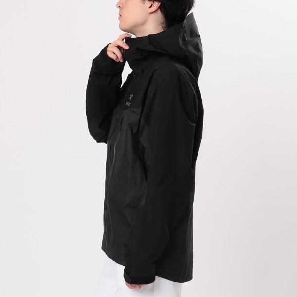 アークテリクス マウンテンパーカー アルファジャケット ゴアテックス ブラック メンズ ALPHA JACKET M ARC'TERYX X000006454 BLKの画像