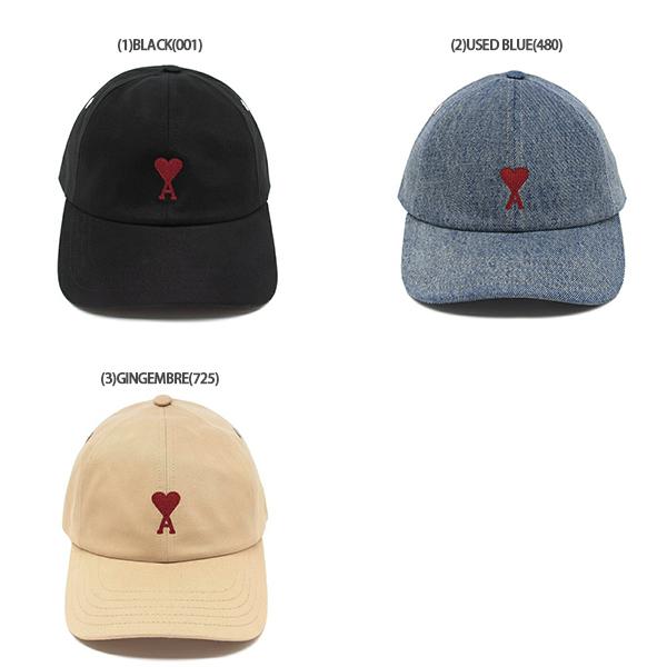 AMI Alexandre Mattiussi アミパリス 帽子 エンブロイダリー キャップ