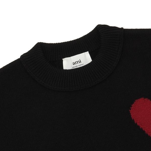 AMI Alexandre Mattiussi アミパリス ニット セーター ブラック メンズ