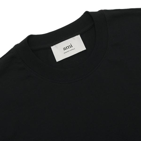 アミパリス Tシャツ カットソー アミ ドゥ クール ブラック メンズ レディース ユニセックス AMI PARIS BFUTS035U724 001の画像