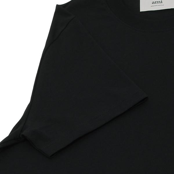 アミパリス Tシャツ カットソー アミ ドゥ クール ブラック メンズ レディース ユニセックス AMI PARIS BFUTS035U724 001の画像